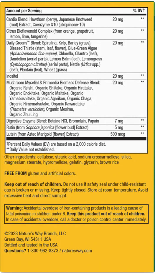 Nature'S Way - Adult Ultra Multivitamin - 60 Tabletter