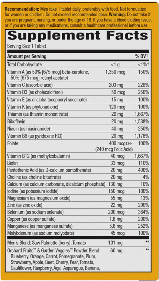 Nature'S Way - Multivitamin - 60 Tabs