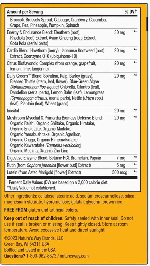 Nature'S Way - Multivitamin - 60 Tabs