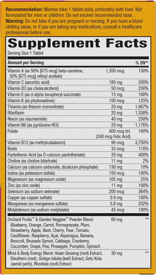 Nature's Way - Alive! Ultra Multivitamin - 60 Tabs