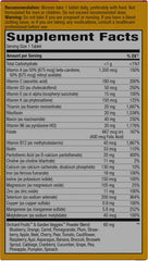 Nature's Way Alive Women's Ultra baksida näringsfakta