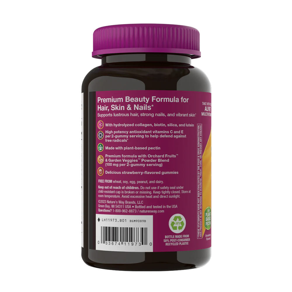 Nature's Way - Hair, Skin & Nails Gummies - 60 Gummies