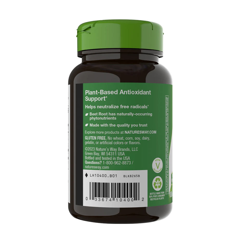 Nature's Way Beet Root öppen förpackning