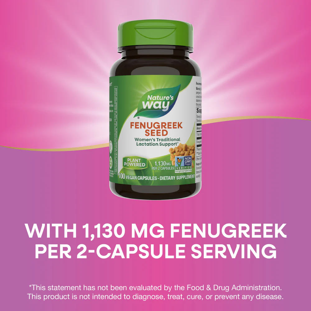 Nature'S Way - Fenugreek Seed - 320 Caps