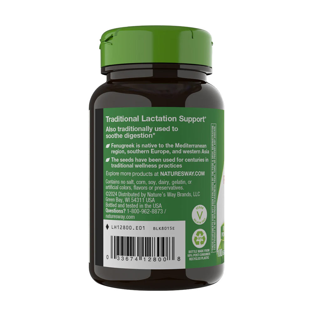 Nature'S Way - Fenugreek Seed - 320 Caps