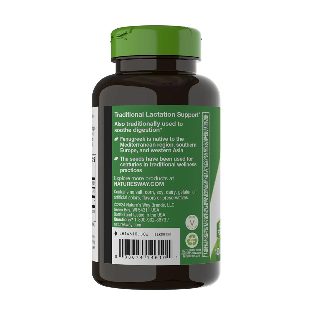 Nature'S Way - Fenugreek Seed - 320 Caps