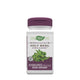Nature's Way Holy Basil supplement bottle for stress support with 60 vegan capsules.