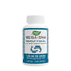 Nature's Way Mega-DHA fish oil supplement bottle for eye and brain health support.