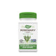 Nature's Way Rosemary Leaf supplement bottle with 100 vegan capsules for memory and clarity benefits.