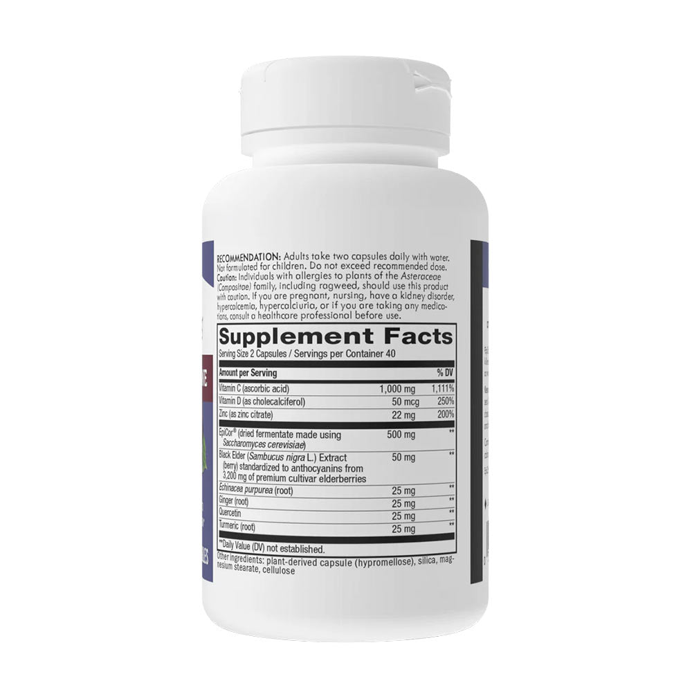 Nature's Way Sambucus Advanced Immune baksida
