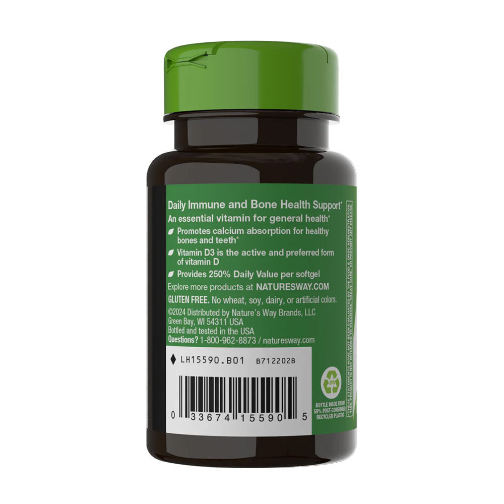 Nature's Way - Vitamin D3 - 120 Softgels