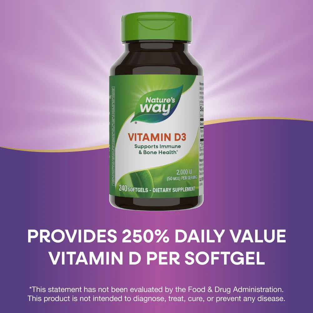 Vitamin D3 dosering information