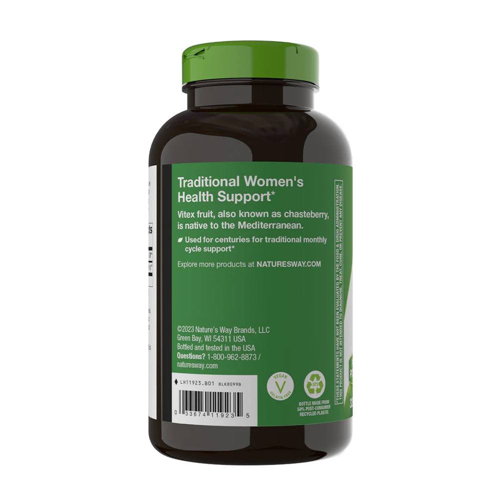Vitex Fruit varningstexter och noter