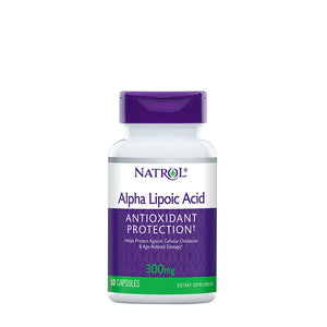 Natrol - Alpha Lipoic Acid - 50 Caps (KORT DATUM 2026-08-30)