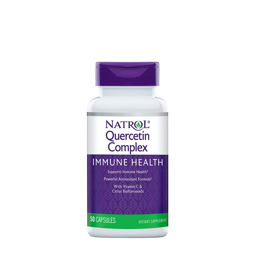 Natrol Quercetin Complex baksida näringsfakta