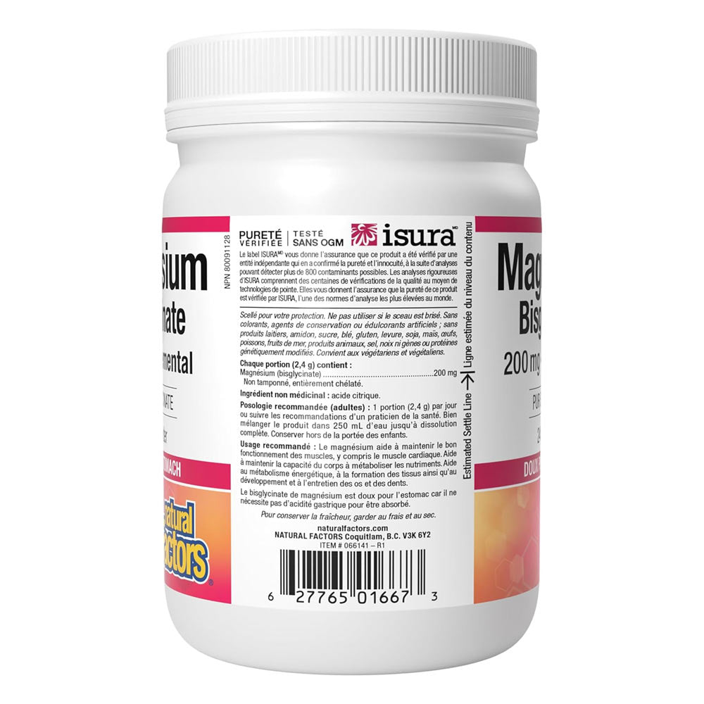 Natural Factors - Magnesium Bisglycinate