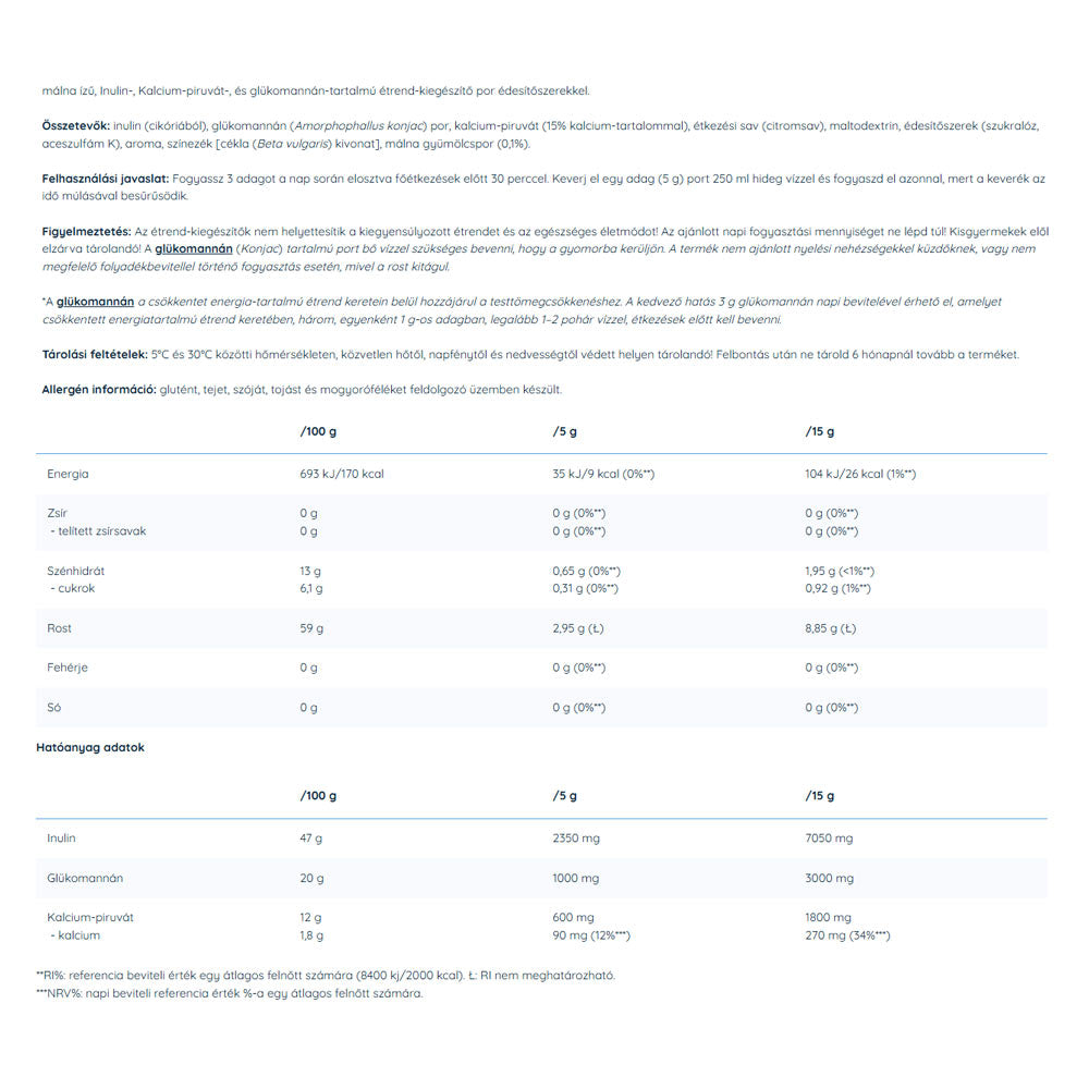 Nutriversum - Weight Loss Fibers