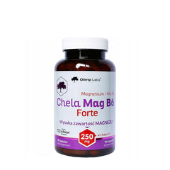 Olimp Labs Chela Mag B6 Forte ingredienser etikett