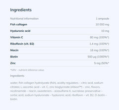 Collagen Fish Shot Ananas baksida