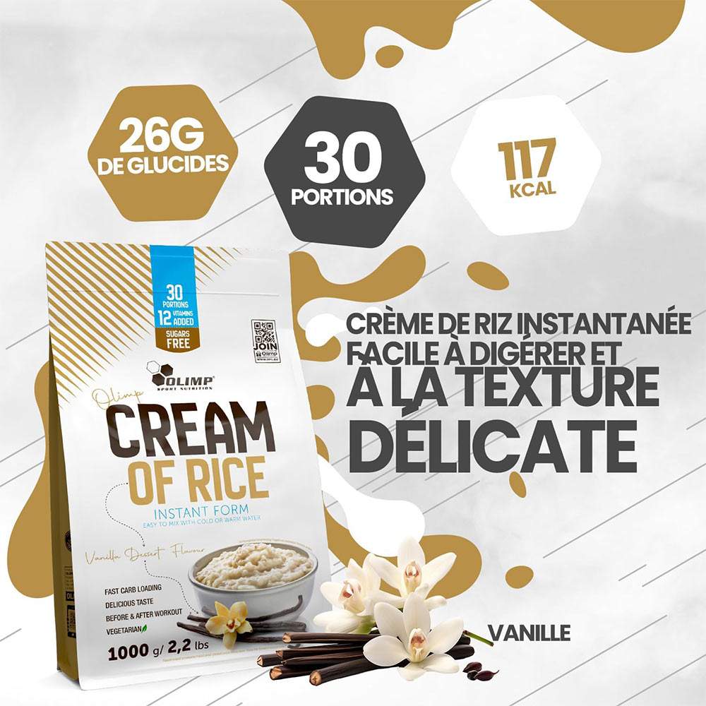 Olimp Labs Cream Of Rice näringsfakta