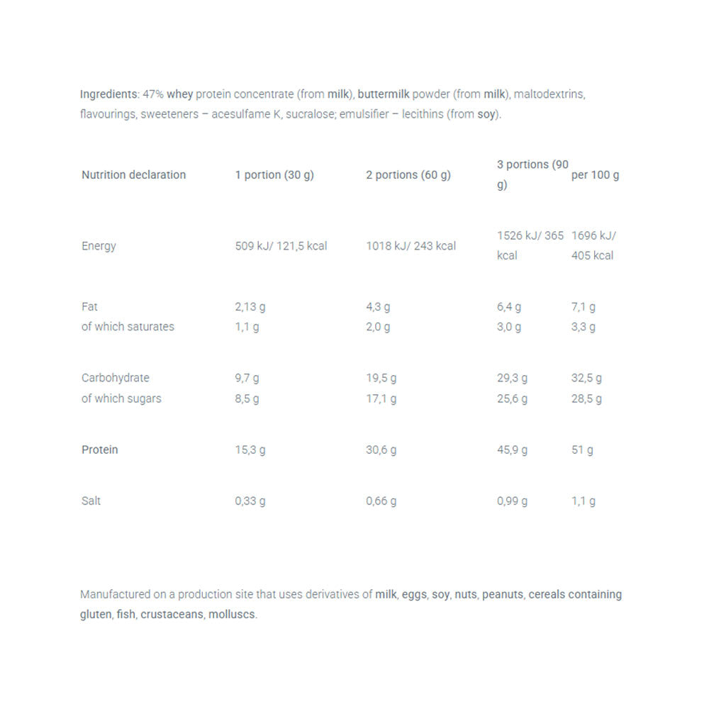 Olimp Labs Whey Protein Xplode dose information