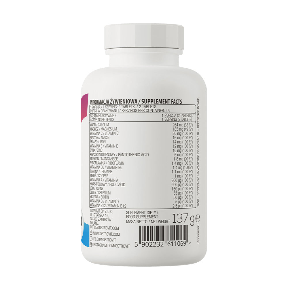 Ostrovit - Vitamins & Minerals 100% - 90 Tabs