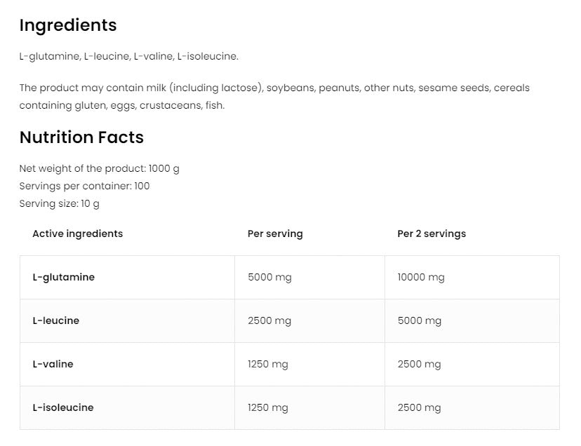 OstroVit - Natural - 1000g