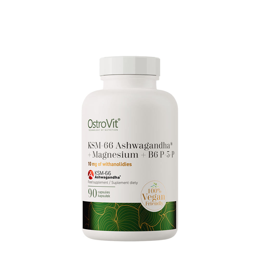 OstroVit - KSM-66 Ashwagandha + Magnesium + B6 P-5-P