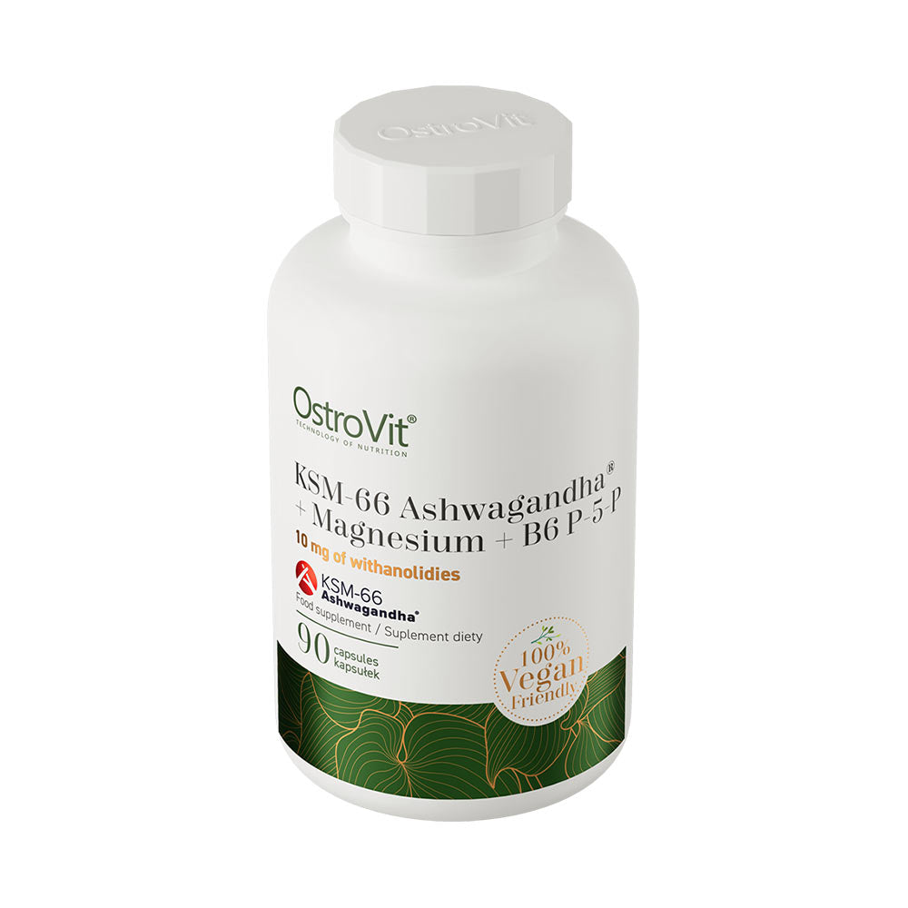 OstroVit - KSM-66 Ashwagandha + Magnesium + B6 P-5-P