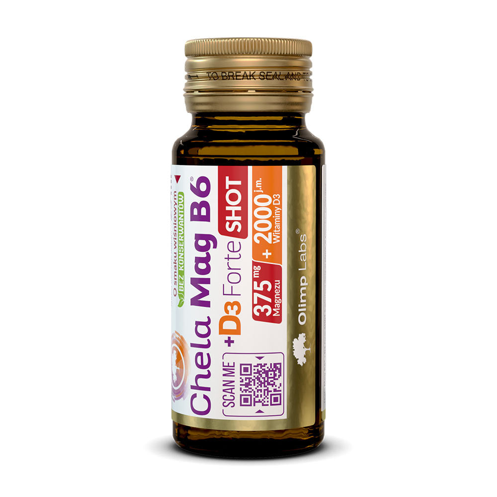 Olimp Labs Chela-Mag B6 Cramp Shot ingredienser & näringsfakta