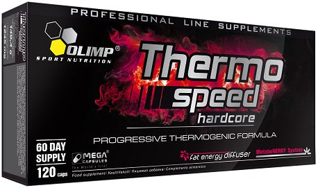 Thermo Speed Hardcore – 120 Mega Caps baksida