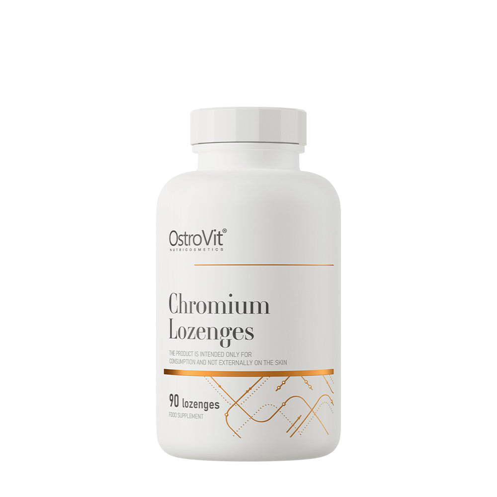 Chromium Lozenges Multifrukt baksida näringsfakta