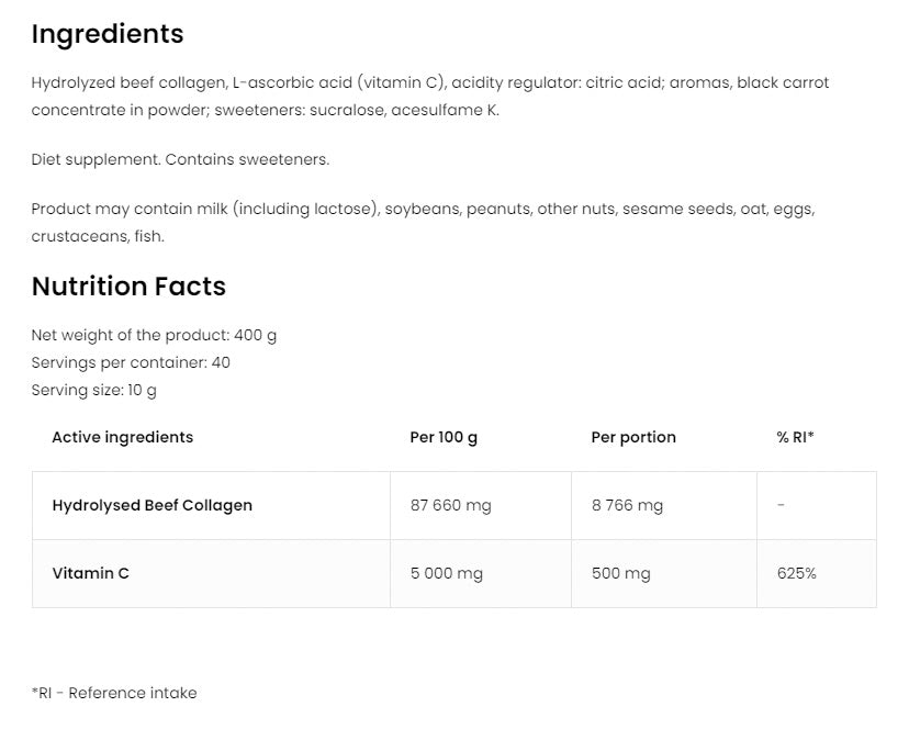 OstroVit - Collagen + Vitamin C