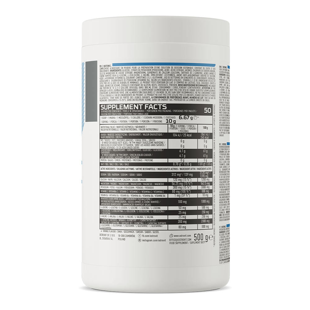 OstroVit - Isotoninen + BCAA, L-Karnitiini, L-Glutamiini