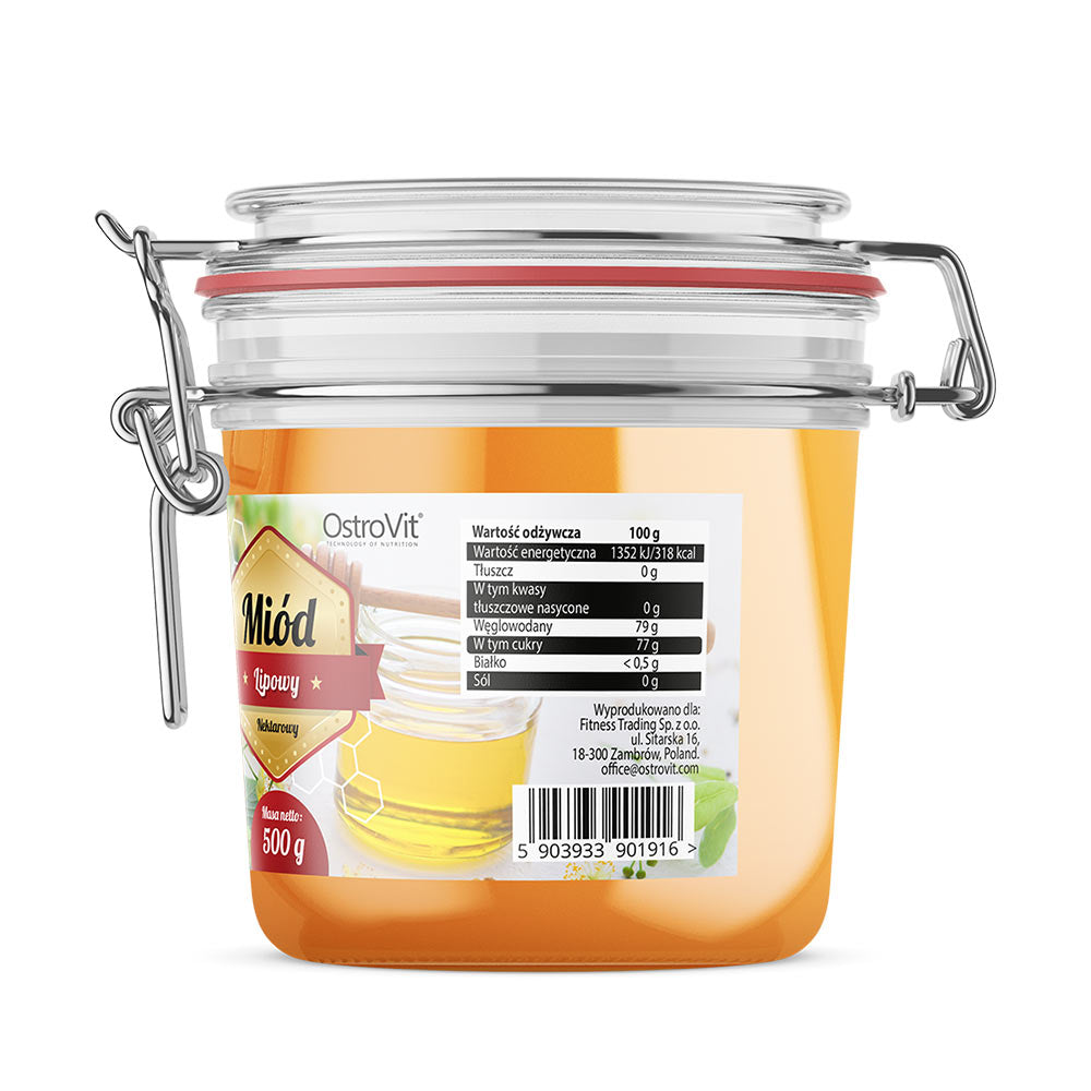 Ostrovit - Linden Honey - 500g (KORT DATUM 2026-08-11)