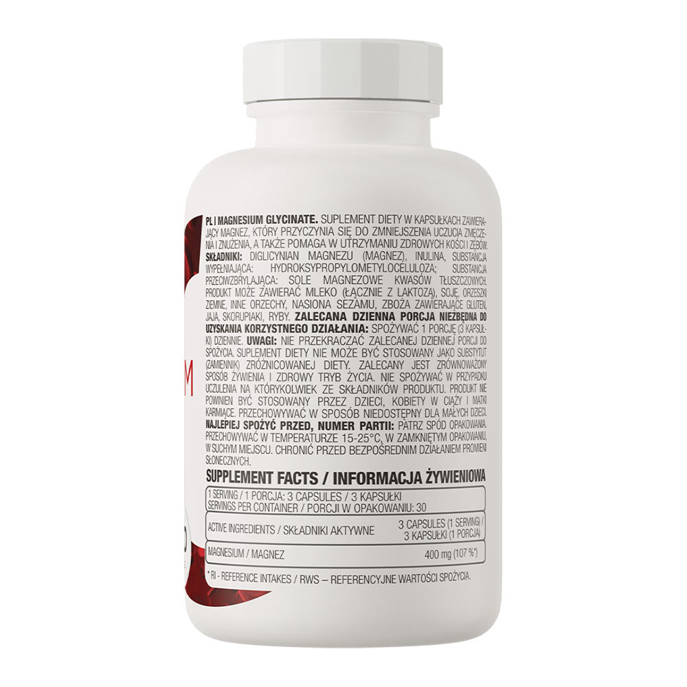 OstroVit - Magnesium Glycinate - 90 Capsules