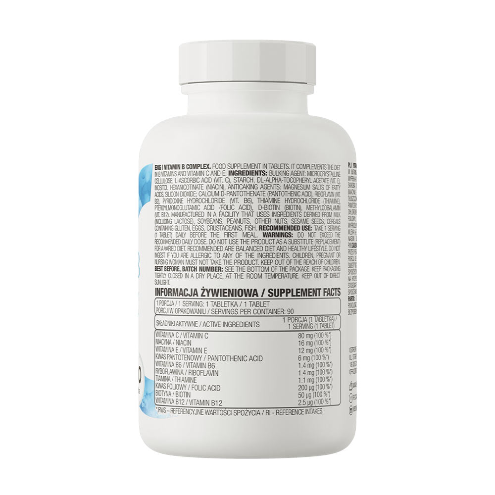Ostrovit - B-vitamiini Kompleksi - 90 Tablettia