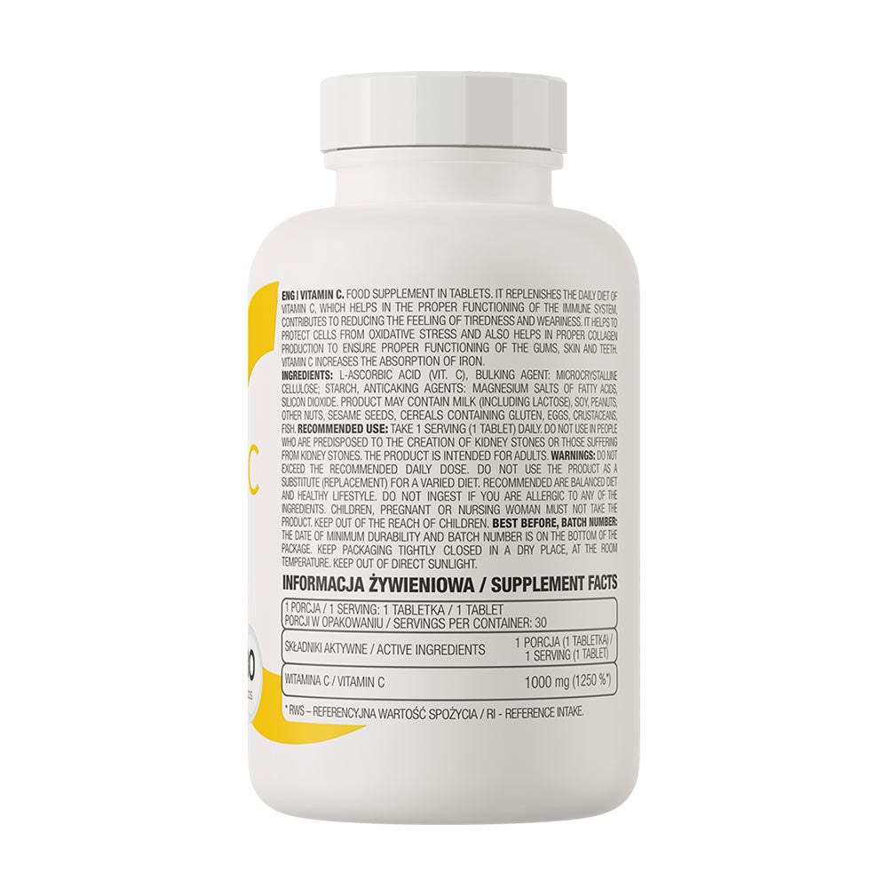 Vitamin C 1000mg öppen burk
