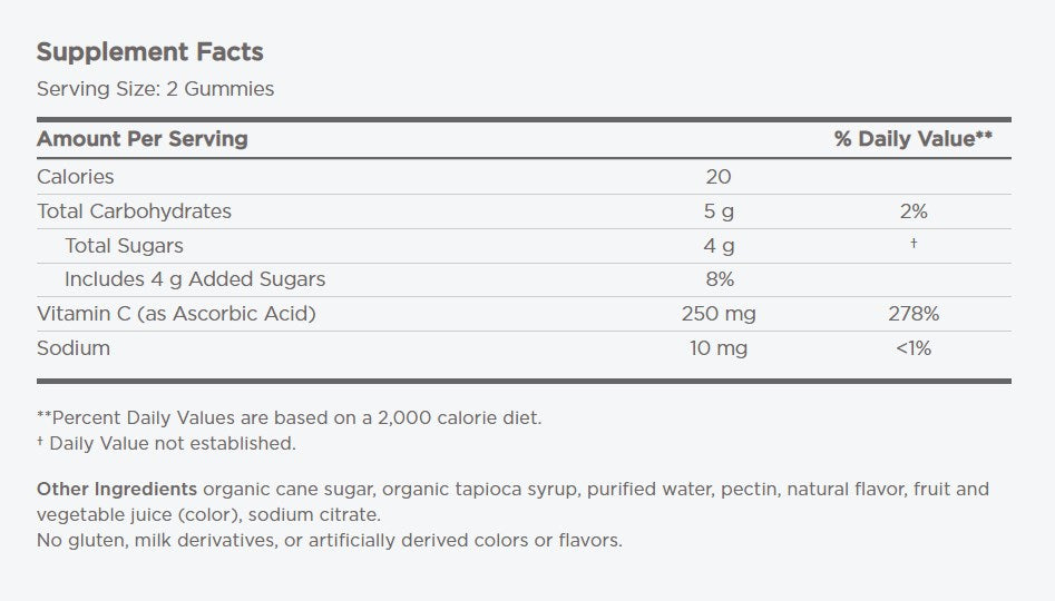 Nordic Naturals - Vitamin C Gummies