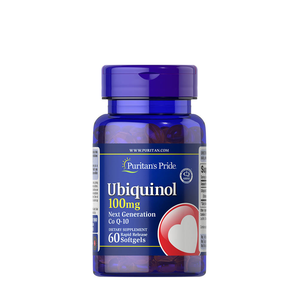 Ubiquinol – 100 mg framsida