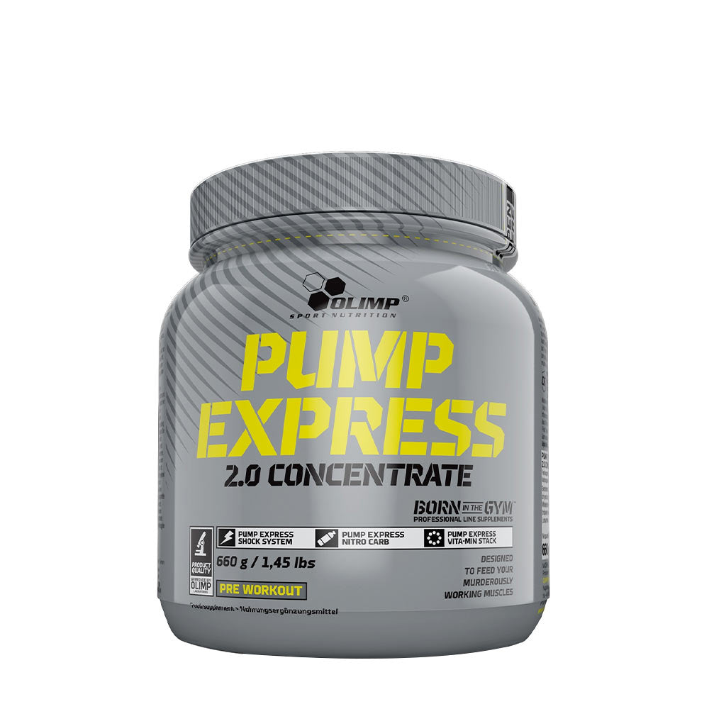 Olimp Labs Pump Express 2.0 Concentrate ingredienser & etikett