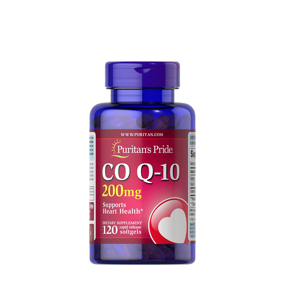 Puritan's Pride CoQ10 200mg framsida