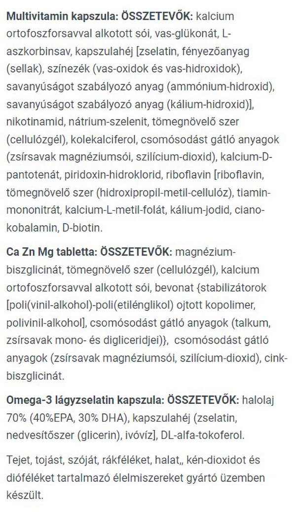 Biotechusa Prenatal Vitamin baksida