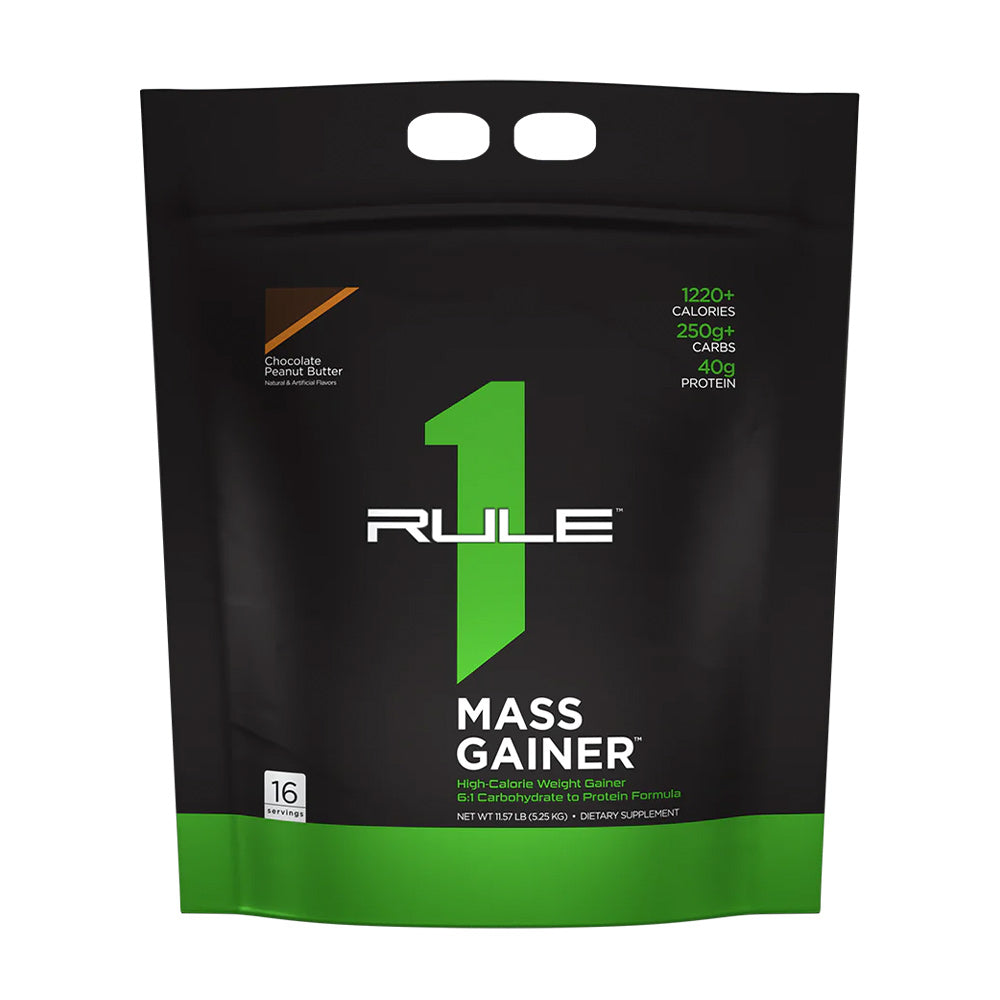 Rule One Mass Gainer baksida näringsfakta