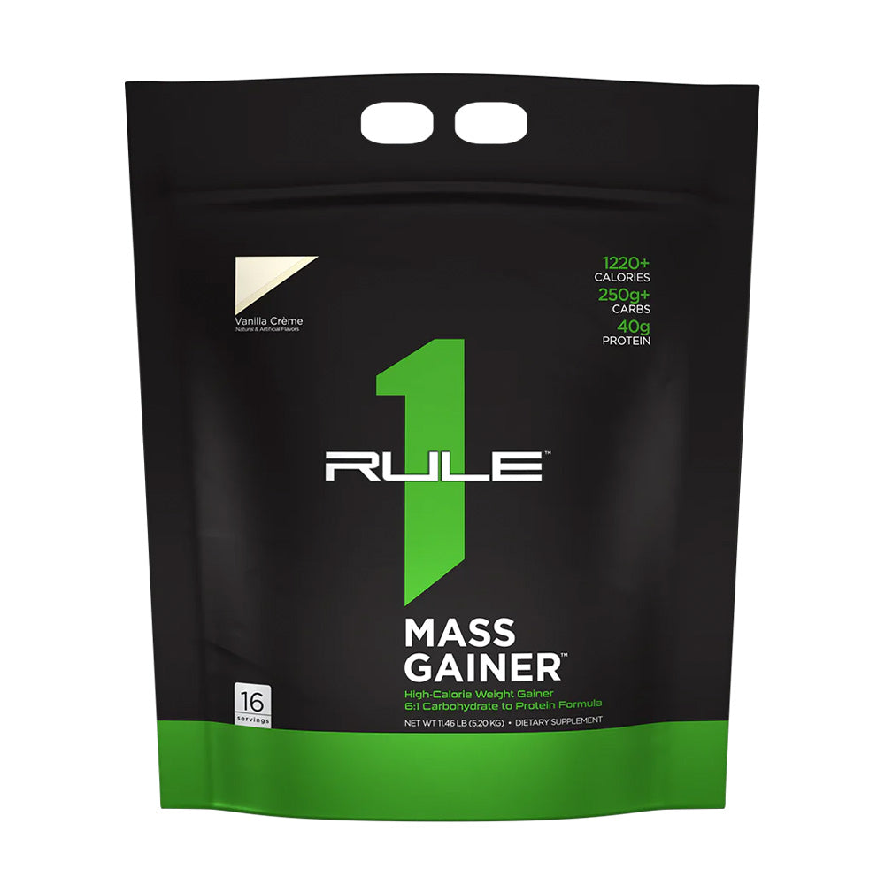 Rule One Mass Gainer ingredienser & etikett