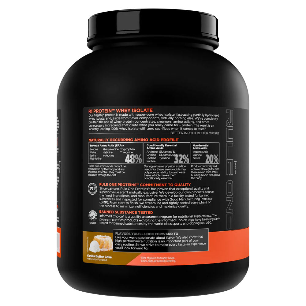 Rule One - R1 Protein Whey Isolat
