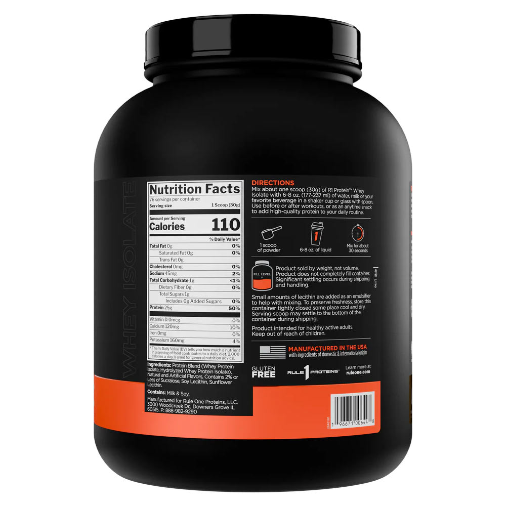 Rule One - R1 Protein Whey Isolat
