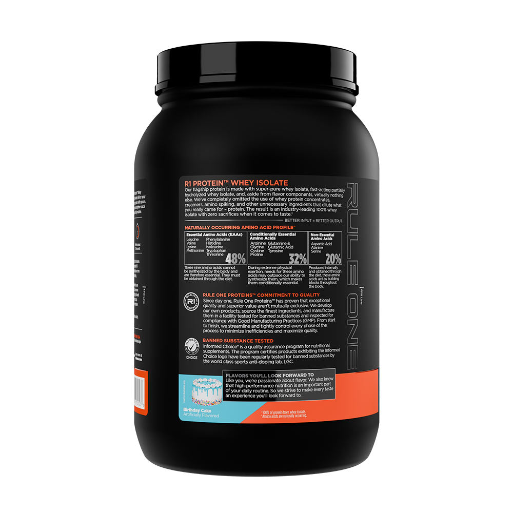 Rule One - R1 Protein Whey Isolat