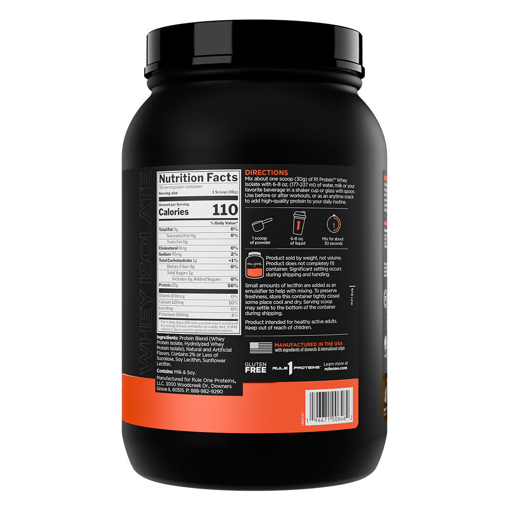 Rule One - R1 Protein Whey Isolat
