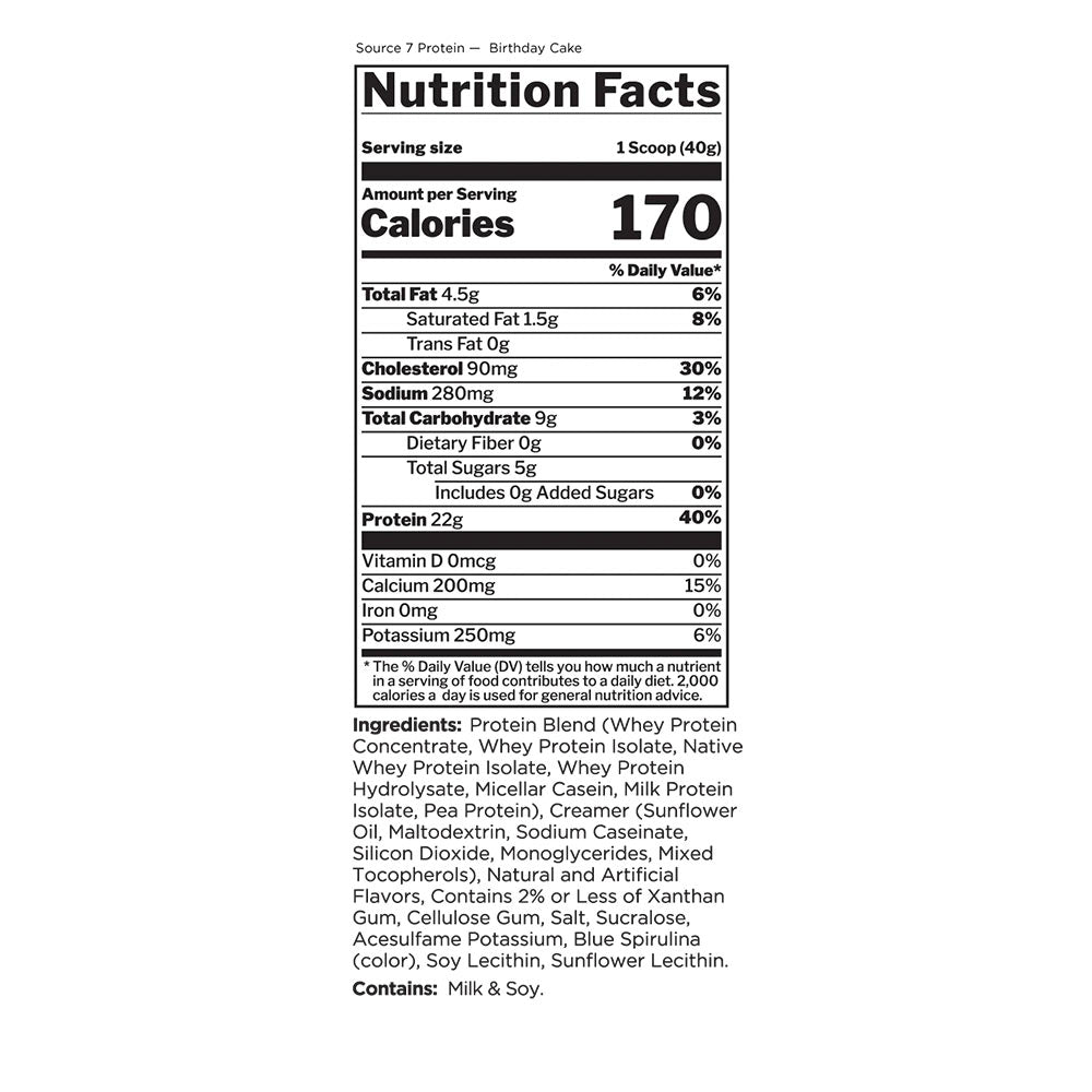 Rule One - Source 7 Protein